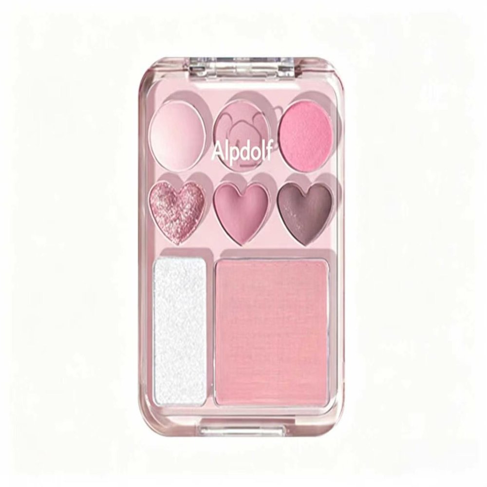 Heart-Shaped Eyeshadow Palette